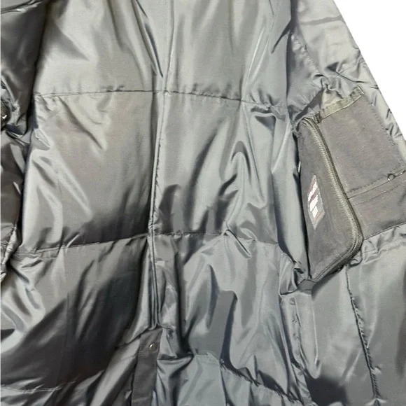 Woolrich Gray 80% Wool Quilted Utility Coat Medium - Picture 5 of 17